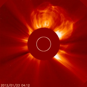 Снимок зонда SDO (space.com)