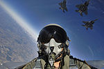 Self cockpit view and three-ship formation of F-15E.jpg